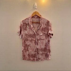 Target Stars Above Pink Tie-Dye Sleep Shirt